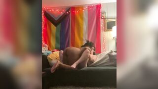 i made my masc girlfriend squirt (full video on OF)