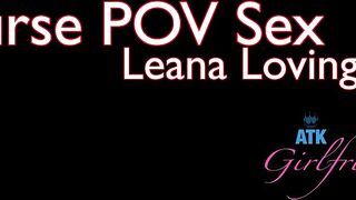 Leana Lovings Nurse POV Sex