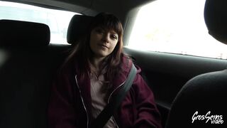 Marie fucks her friend Tiny with a strap-on