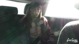 Marie fucks her friend Tiny with a strap-on