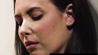 ADULT TIME - Brunette Babe Casey Calvert Succumbs To Whitney Wright's Lesbian Seduction Post-Divorce