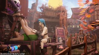 Professor Garlick Tickled Hard at the Renn Faire