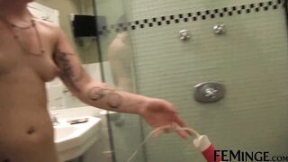 FEMINGE 4K - Lesbian Enjoys Getting Fucked