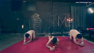 Dominatrix Mistress April - Slave Rose little man