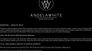 Big Tits Angela White and Anikka Albrite Lesbian Sex