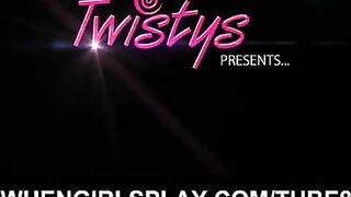 Karina whie catches her stepsister reading her diary and spanks her