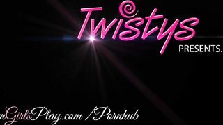 Sexy lesbian threesome