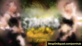 FetishNetwork Alby Rydes strapon deepthroat
