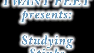 Hot Girl Secretly Loves Her Stinky Feet Punishment