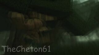 Roblox Futa fucks a girl in the jungle