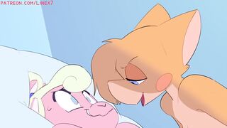 Furry Girl Lesbian Have Cum Challenge