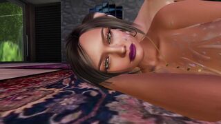 My babysitter is a beautiful submissive and her boyfriend that I share with my husband