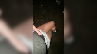 not here!!! Under a bridge I do ORAL SEX without caring if they see us