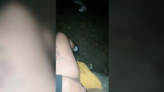 not here!!! Under a bridge I do ORAL SEX without caring if they see us