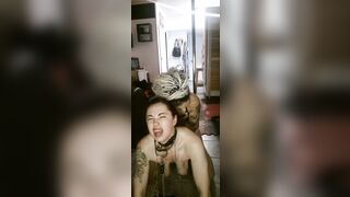 Lesbian Femdom Bdsm Session, Pee on Slave Face- Kinkydollxxxx