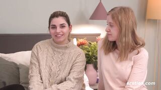 Ersties - Mädels-Tag zu viert mit intimen Details und einer heißen Orgie