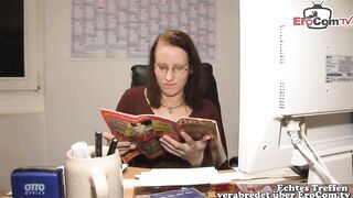 German lesbian next door make first time stranger casting