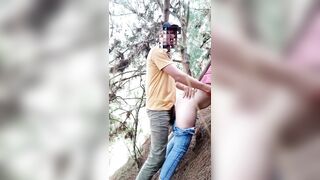 Fucking my 18 year old sister-in-law in the forest