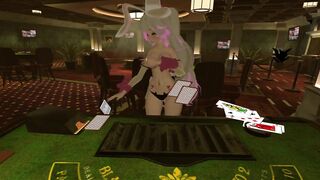 Bunny Girl loses everything while gambling [VRchat ERP] Intense moaning, nudity, lesbian scissoring
