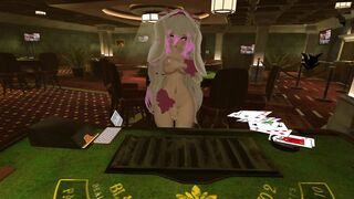 Bunny Girl loses everything while gambling [VRchat ERP] Intense moaning, nudity, lesbian scissoring