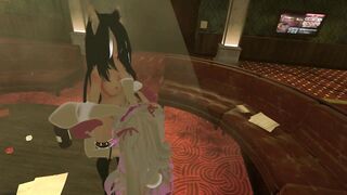 Bunny Girl loses everything while gambling [VRchat ERP] Intense moaning, nudity, lesbian scissoring