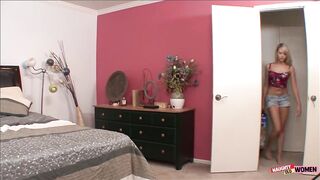 Not seeing her girlfriend for so long has taken a toll on a mature lesbian