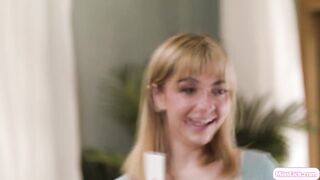 Teen and big tits stepmoms having family lesbian threesome (Reagan Foxx, Kenzie Taylor)