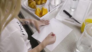 Naughty Teen Slumber Party - Riley Reid (Charlotte Stokely, Blake Riley, Aubrey James, Aubrey Star, Jenna J Ross, Naomi Woods, Alex Grey, Kenna James, Blake Bartelli, Miranda Rox, Kennedy James)