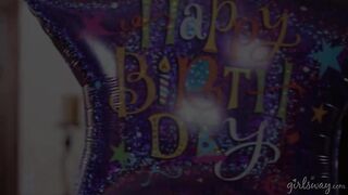 Birthday anal play with Maddy O'Reilly and Jayden Cole