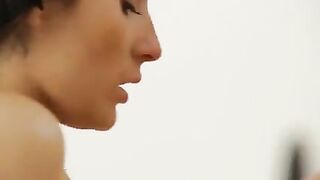 Lesbian teens at the gym