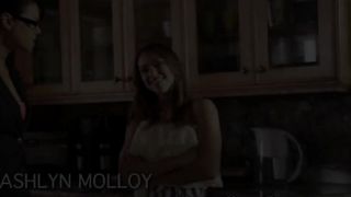 Redhead lesbian facesitting inked beauty