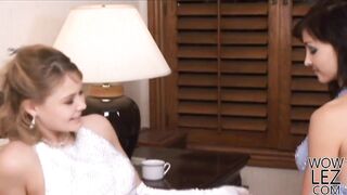 Jewels Jade and Emily Evermoore Secret Lesbian Fun