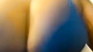 Big Black Teen Boobs In Blue Bra