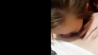 Girl sex at public toilet