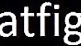 Topless female wrestling and boxing