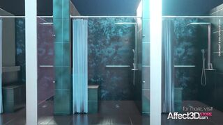 Big Boobs Redhead Babe Fucked By A Futa Demon In A 3D Animation