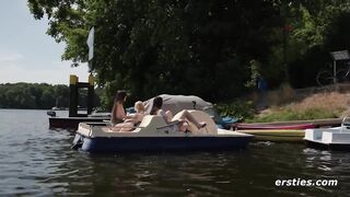 Ersties 3 Lesbians Do Spicy Things in Public