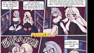 LOONA and CHARLIE from HAZBIN HOTEL have LESBIAN SEX
