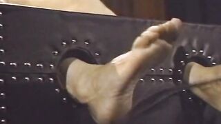 Extreme vintage BDSM session with hot master