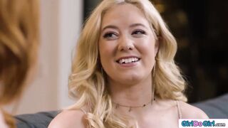 My first taste of pussy is my busty stepmommys shaved snatch (Sophia Locke, River Lynn)