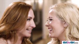 My first taste of pussy is my busty stepmommys shaved snatch (Sophia Locke, River Lynn)