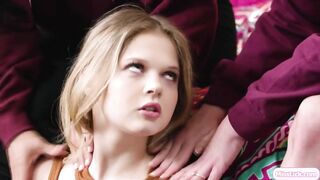 Lesbian couple facesitting and ass licking teen stepdaughter (Dana Vespoli, charlieforde , Charlie Forde, Charlie Forde)