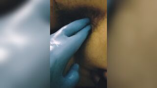 Tiny disabled whore takes anal pounding from nurse painful