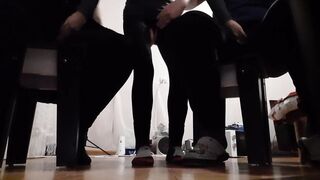 While I was masturbating to my two girlfriends, they were both masturbating to me