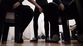 While I was masturbating to my two girlfriends, they were both masturbating to me