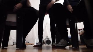 While I was masturbating to my two girlfriends, they were both masturbating to me