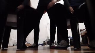 While I was masturbating to my two girlfriends, they were both masturbating to me