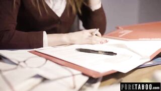 Lesbian teacher fucks step mother and step daughter