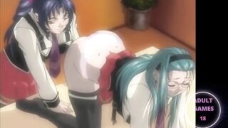 Las leabianas se divierten en el salon