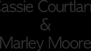 Cassie Courtland and Marlie Moore are very sexy lesbians